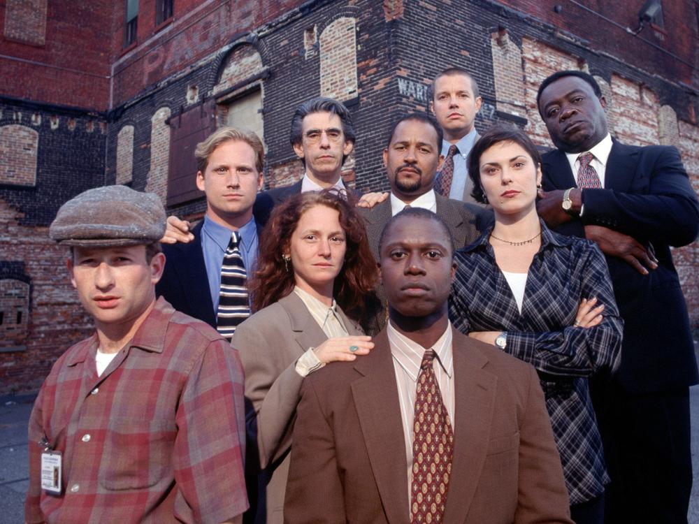  The cast of <em>Homicide: Life on the Street. </em>