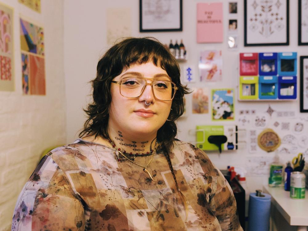 Nicole Monde works out of a private studio in Brooklyn.