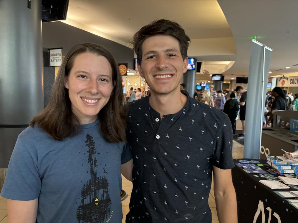  AJR concertgoers Robin Roston and Ben Roston 