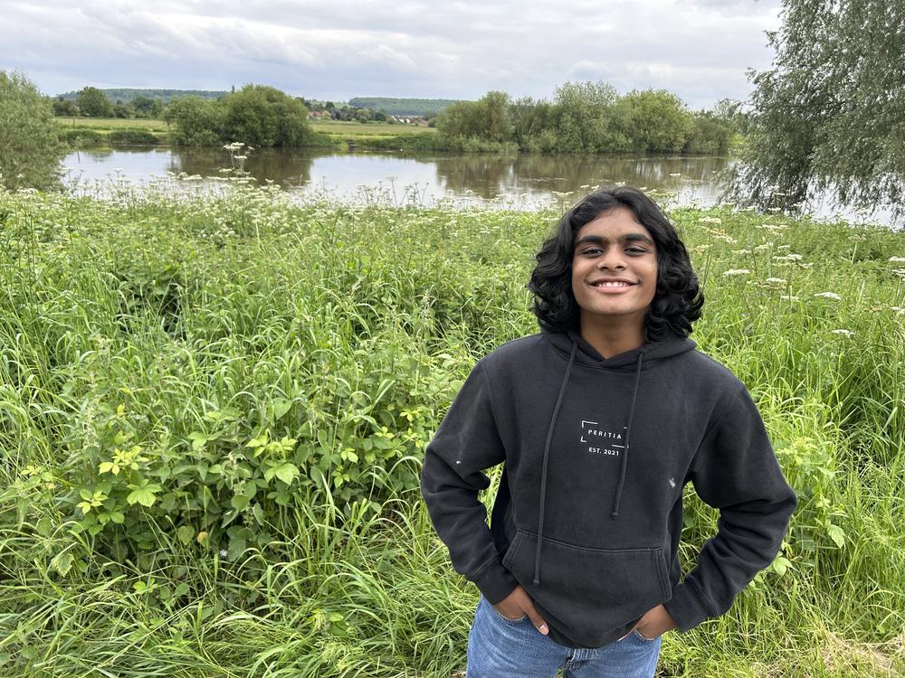 Eleventh-grader Selvam Antony