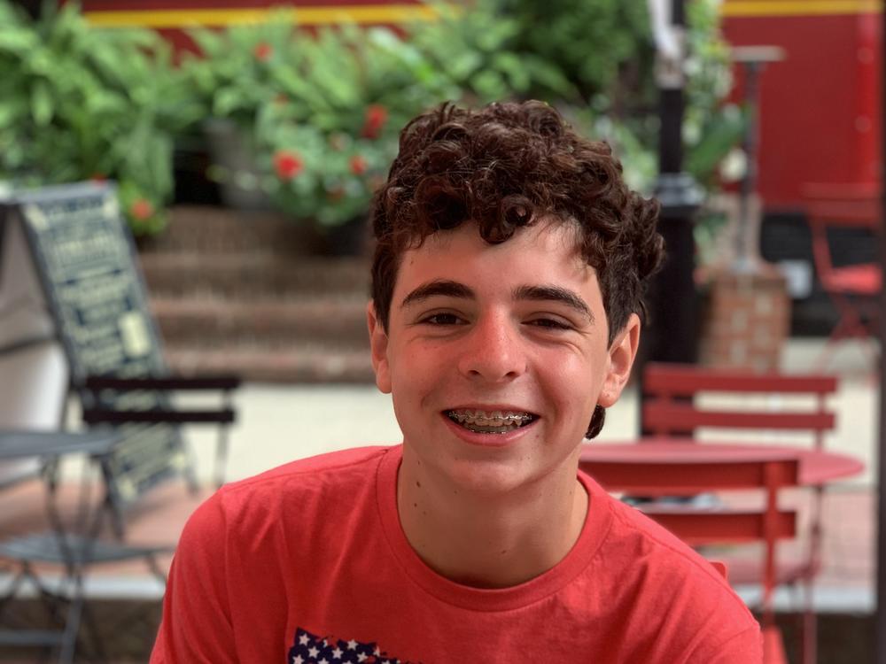  Eighth grader Abram Baker 