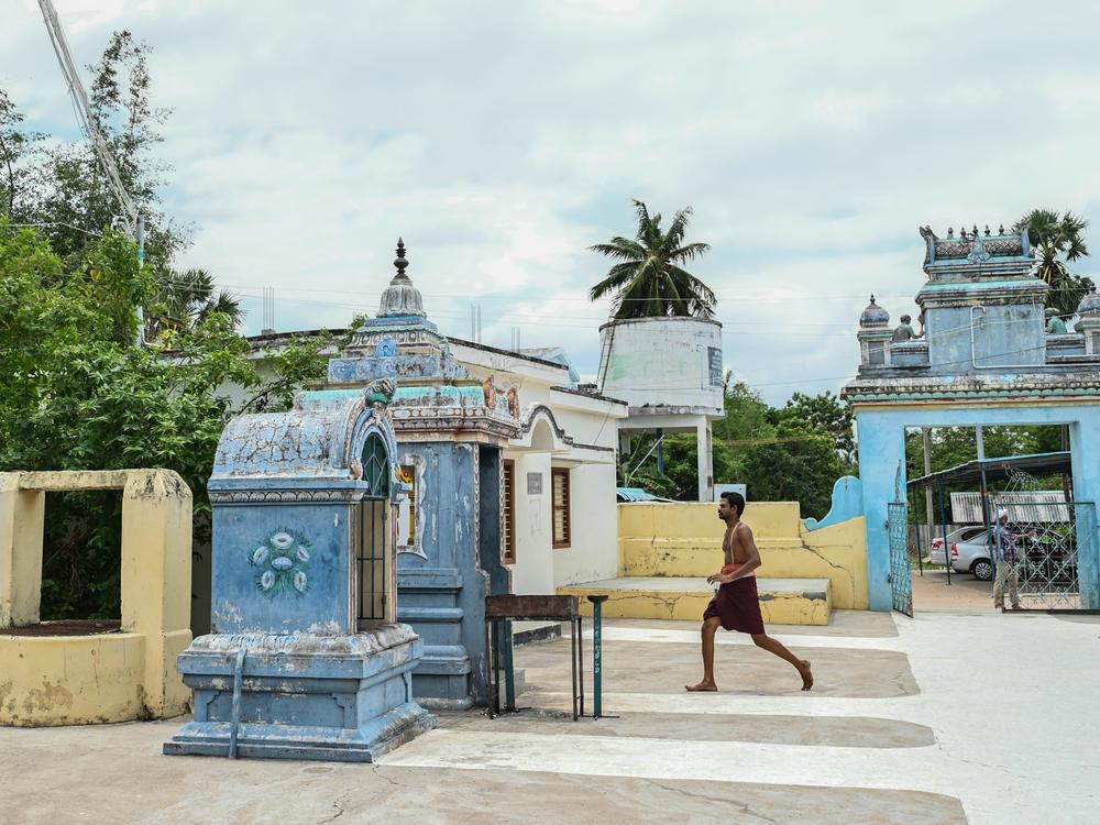 A view of the Sri Dharmasastha temple in Thulasendrapuram, July 23.