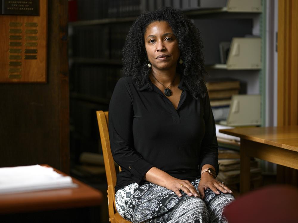 Senior Curator of Maritime Social Histories Akeia de Barros Gomes said a first step in creating the 'Entwined' exhibition was to ask local tribal and Black communities how they would tell their maritime history. “What came from that conversation was the ocean as a place of creation and rebirth,” she said. 