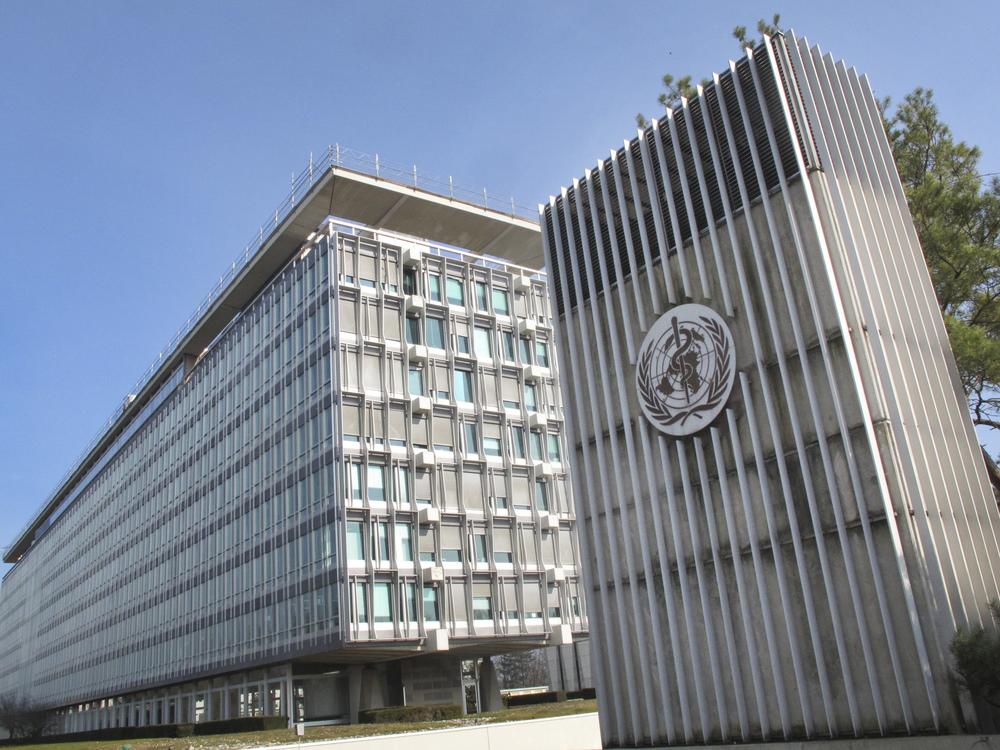 This March 11, 2015, photo shows the World Health Organization (WHO) headquarters building in Geneva, Switzerland. A new study says Nearly 60% of food products made for toddlers and babies did not meet nutrition standards set by the WHO.