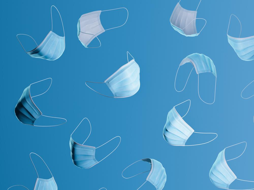 Face masks can dampen the spread of contagious diseases.