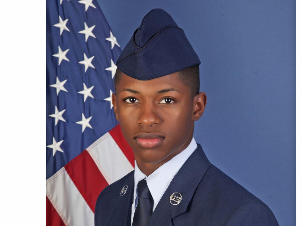 This Dec. 24, 2019, photo provided by the U.S. Air Force shows Senior Airman Roger Fortson.
