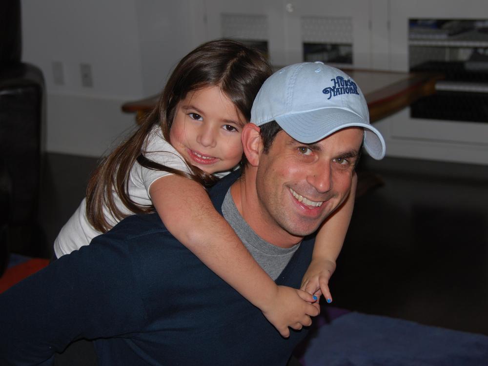 Ian Sandler and his daughter, Riley Sandler.