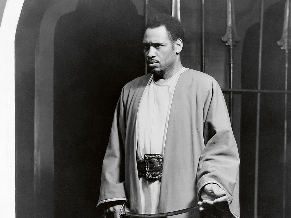 Paul Robeson performed the title role in a production of <em>Othello</em> that ran for 296 performances from in 1943 and 1944, a record for the longest-running Shakespeare play on Broadway. He was the first African American to be cast as <em>Othello</em> in a major production in the U.S.