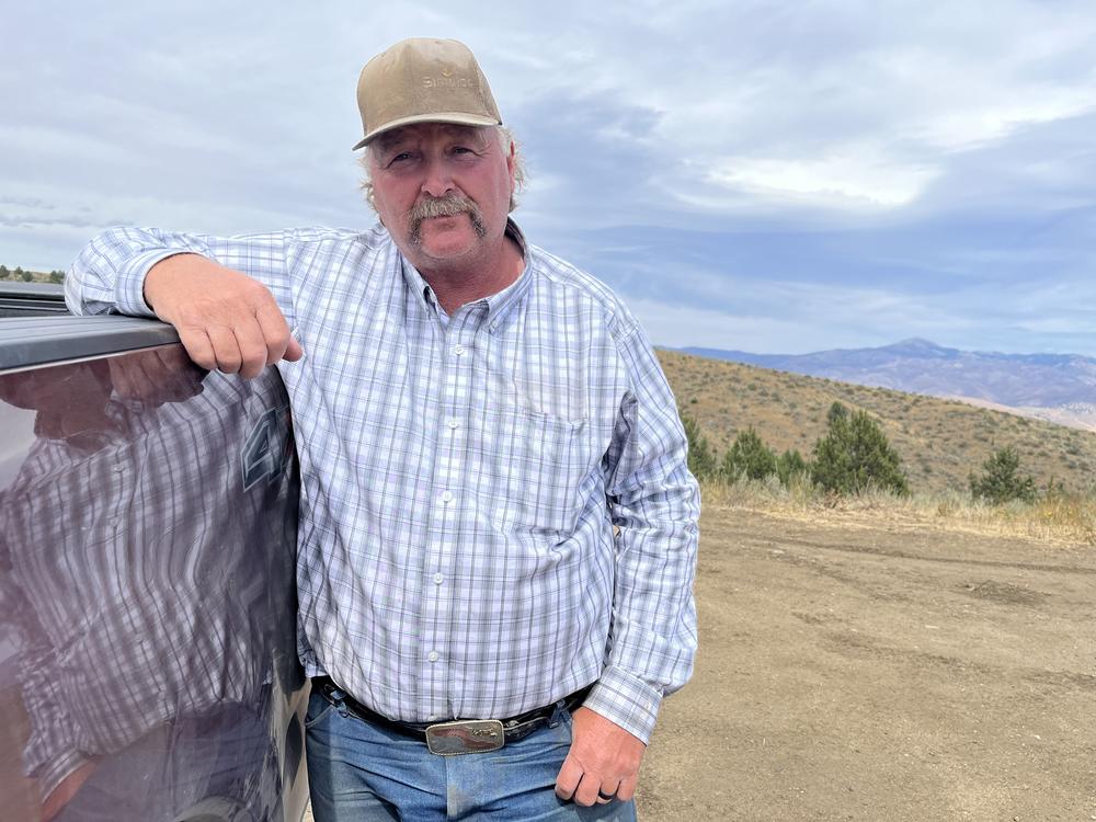 Rancher Bert Siddoway of the Burnt River Rangeland Fire Protection Association, was one of the first responders doing initial attack on the massive Durkee Fire.  