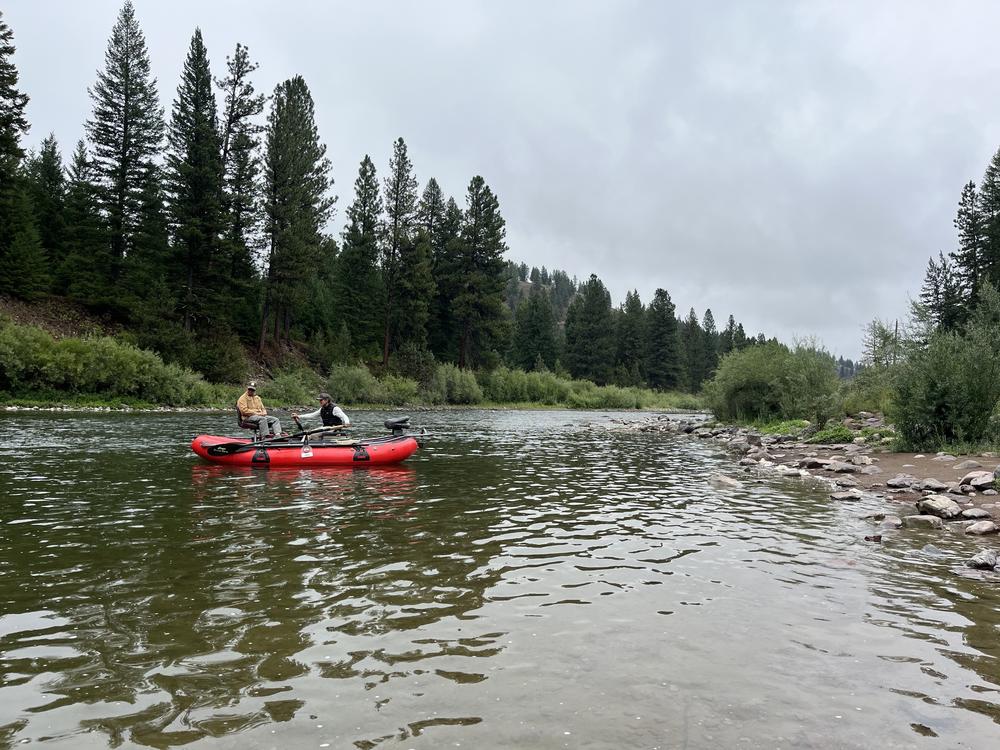  John Herzer, a fly-fishing guide of 35 years, has started booking paddling classes for some days in August instead of fishing trips. 