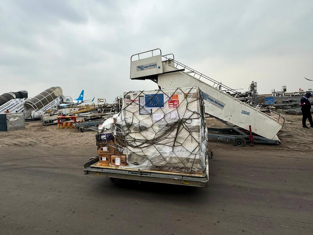 A plane loaded with nearly 100,000 doses of mpox vaccine donated by the European Union landed in Kinshasa on Thursday.  Africa CDC says the vaccines will be deployed as early as this weekend.  Though most cases of mpox are in children, these vaccines are only authorized for use in adults. 