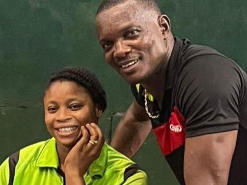 Kayode and Christiana Alabi both competed in table tennis at the Paris Paralympics.  They each had polio in their childhood, growing up in Nigeria. 