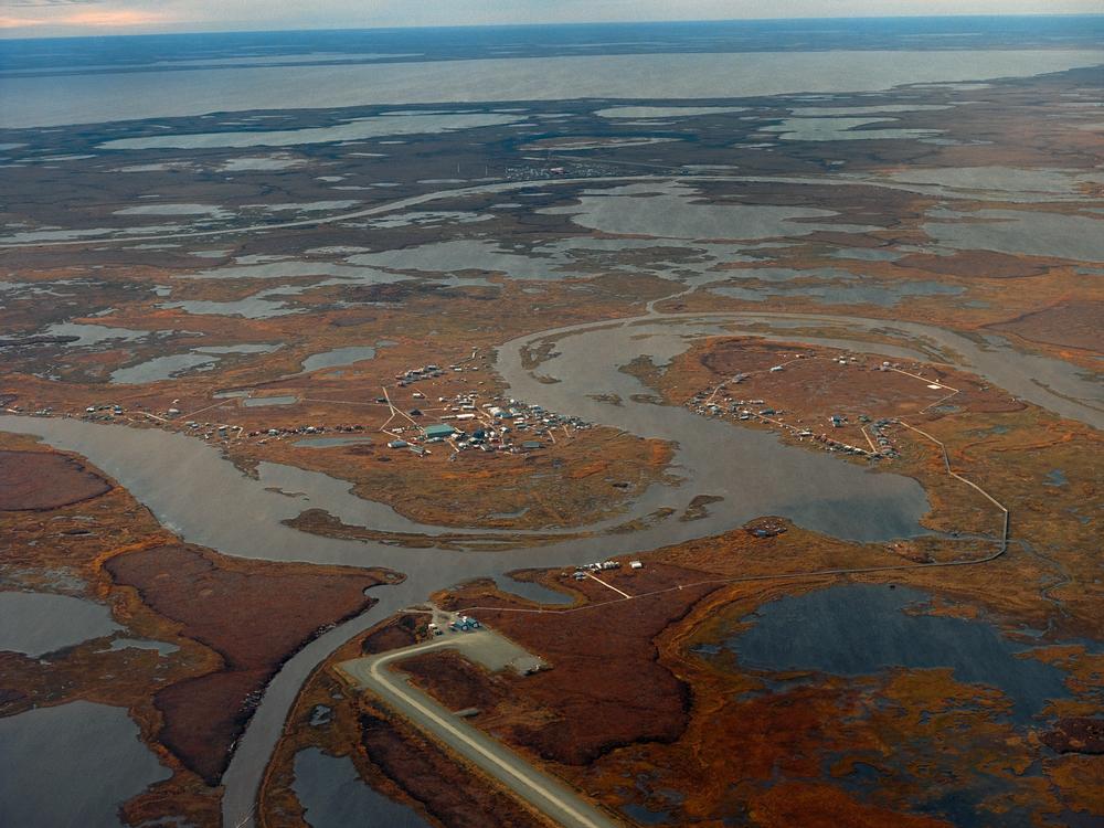 A river bisects the village of Nunapitchuk in Alaska’s Yukon-Kuskokwim Delta. Located along the Bering Sea, the Y-K Delta has the highest rates of suicide in the United States. It is one of the country’s most remote regions, with no physical infrastructure connecting its villages to the national road system.