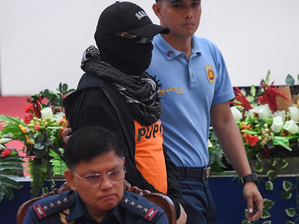 Apollo Quiboloy, pastor and founder of the Philippine-based Kingdom of Jesus Christ (KOJC) church, was displayed to the media one day after his surrender in the face of far-ranging criminal charges including trafficking. 