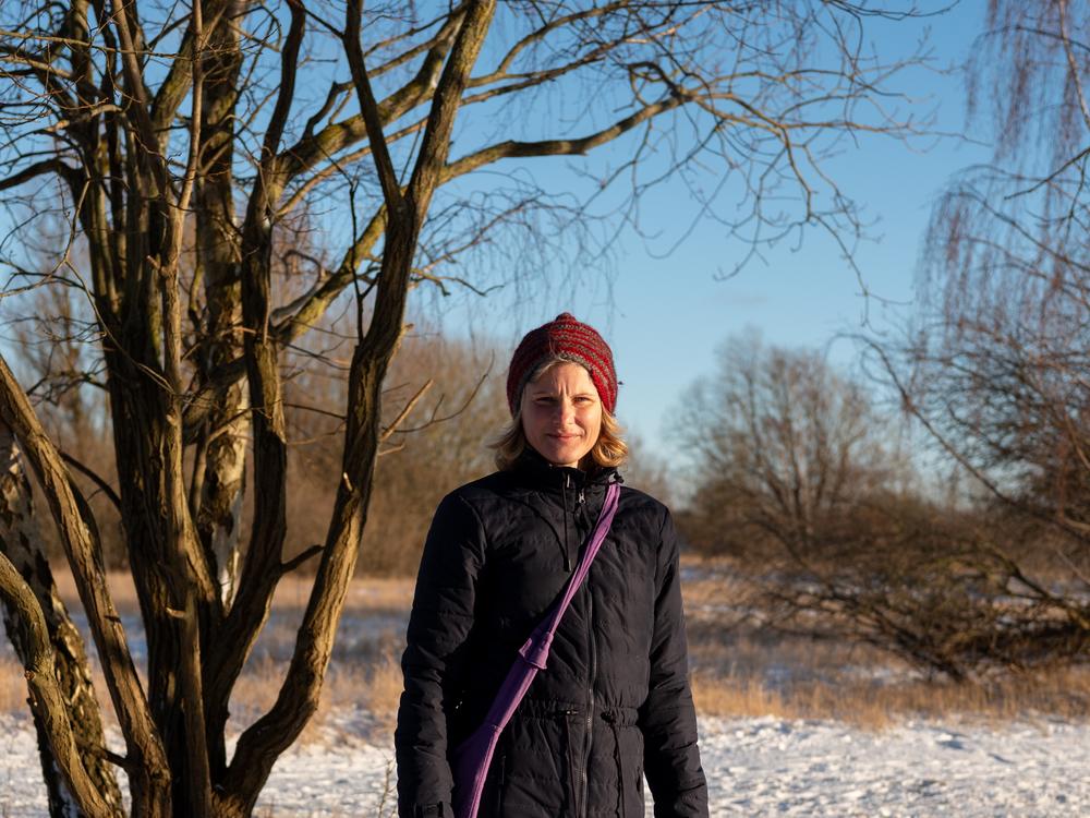 <em>Anne-Marie Hansen, 44, a Danish professor, poses for a portrait.</em>
