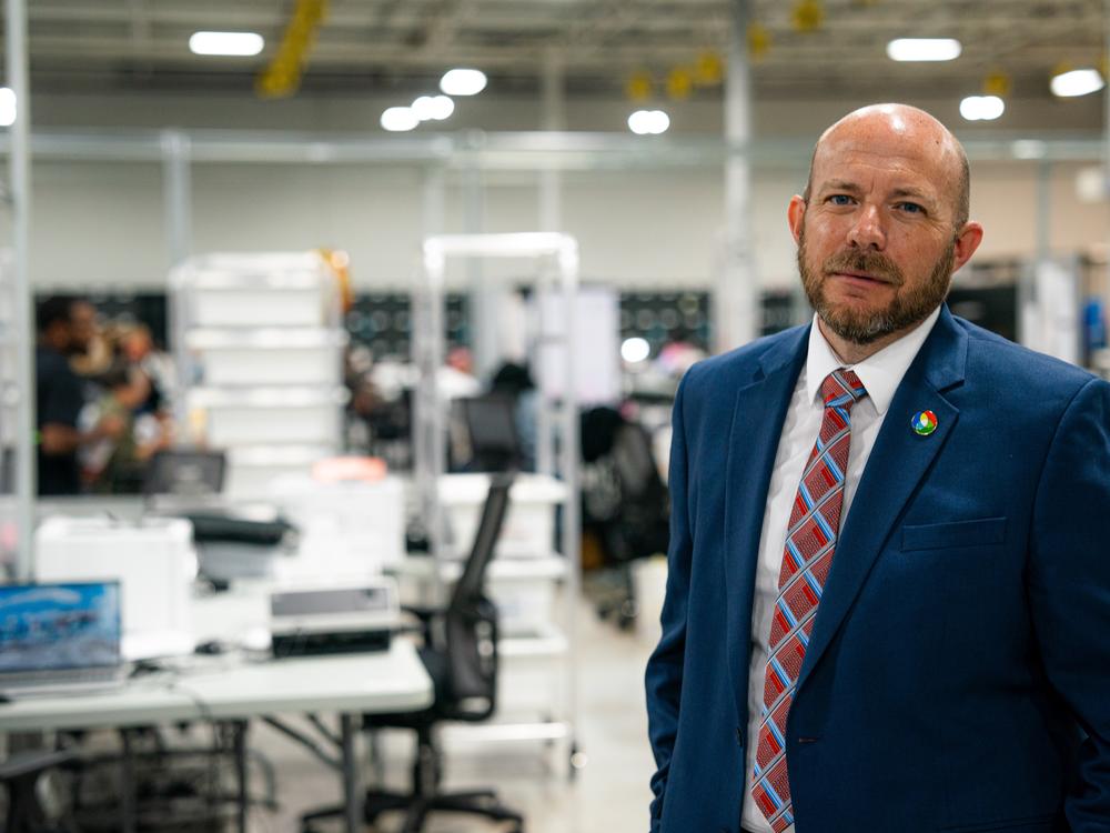 Zach Manifold is the elections director in suburban Atlanta’s Gwinnett County, where training for 2,000 poll workers begins this week.