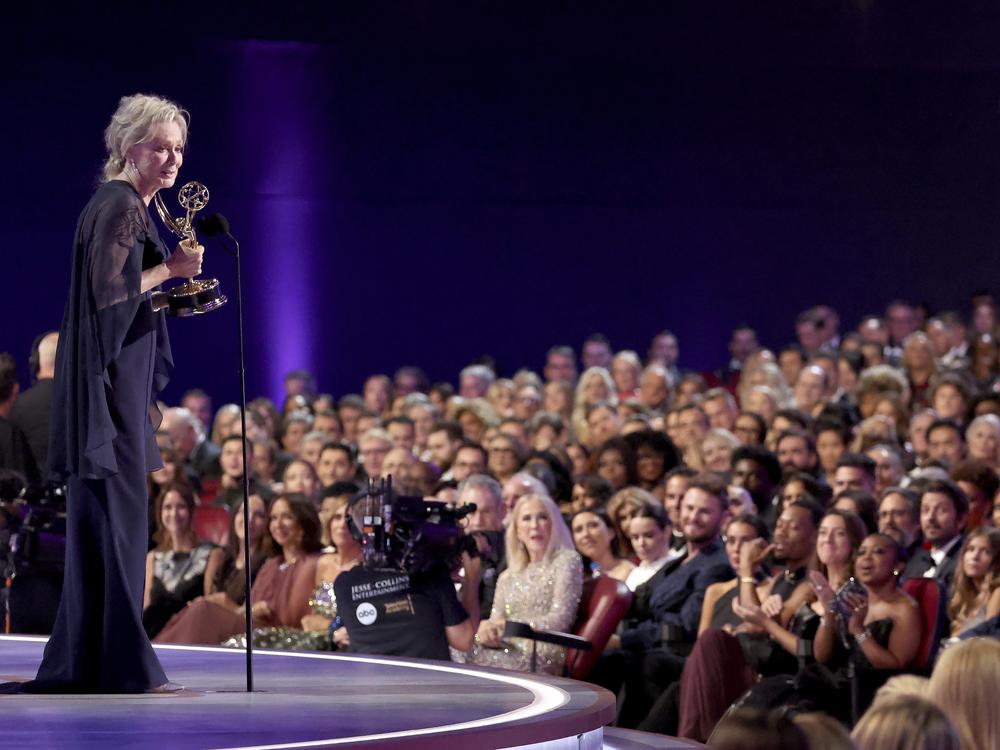 Jean Smart won the Emmy for outstanding lead actress in a comedy series for her performance in <em>Hacks.</em>