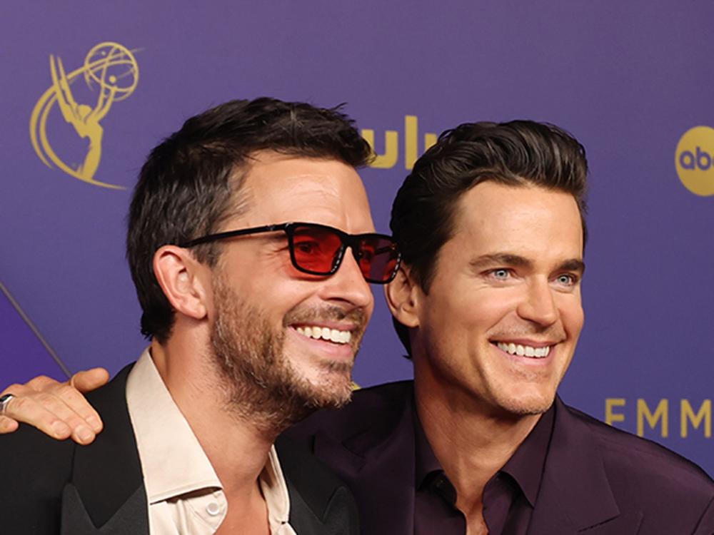 Jonathan Bailey and Matt Bomer