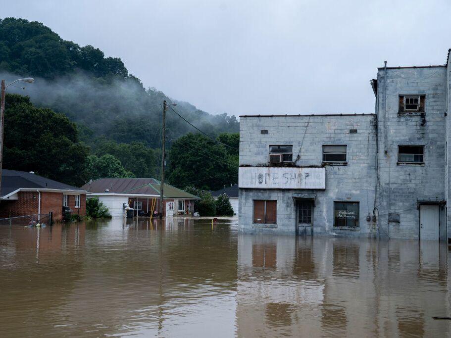 The July 2022 floods in Eastern Kentucky were caused by record-breaking rain. Climate change is making such storms more common. The resulting flooding devastated Tony Calhoun's hometown of Jackson, Kentucky. The downtown area was largely underwater. 