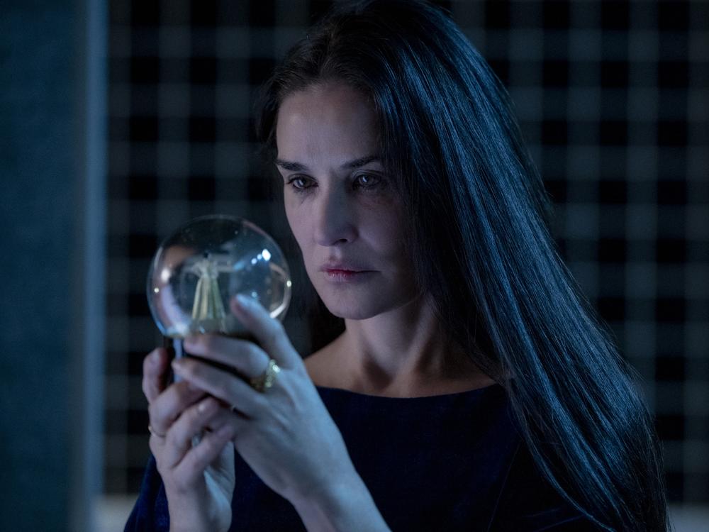  Demi Moore as Elisabeth Sparkle in <em>The Substance.</em>