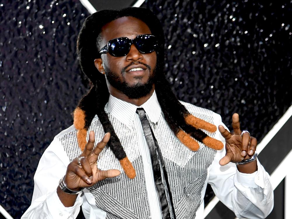 Shaboozey, seen here at the 2024 MTV Video Music Awards on September 11, 2024 in Elmont, New York, has spent 10 weeks at No. 1 on the pop chart with his first hit, the smash 