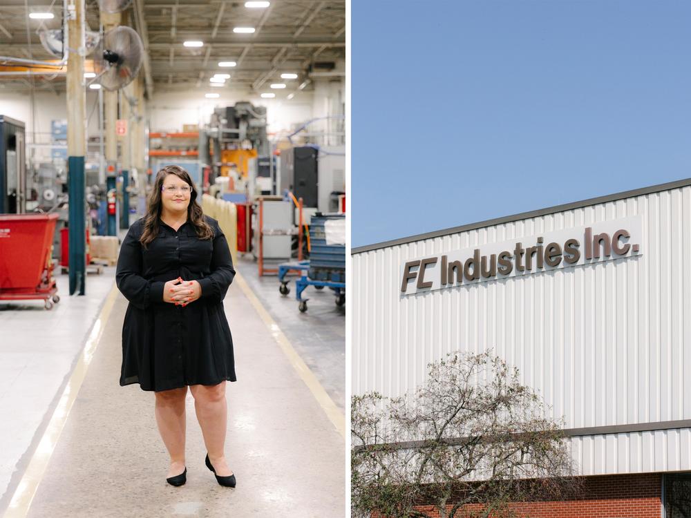 About 10% of the 300-plus employees at FC Industries in Dayton are foreign-born. 