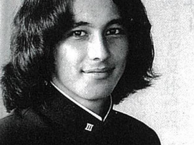  Okinawa Governor Denny Tamaki at age 18.