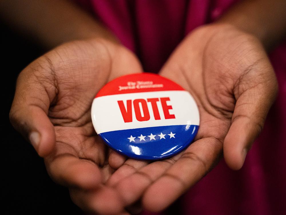 A young girl holds a 