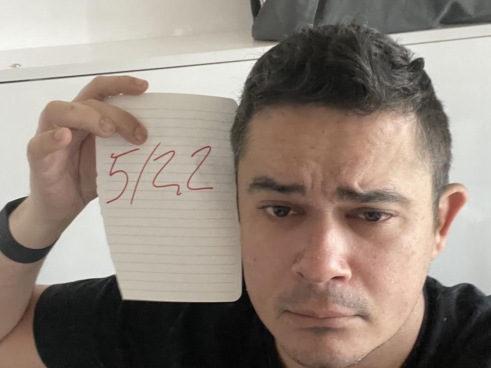 Ravi Coutinho took a picture of himself on May 22, 2023, hoping to mark the beginning of his recovery from alcohol use disorder. 