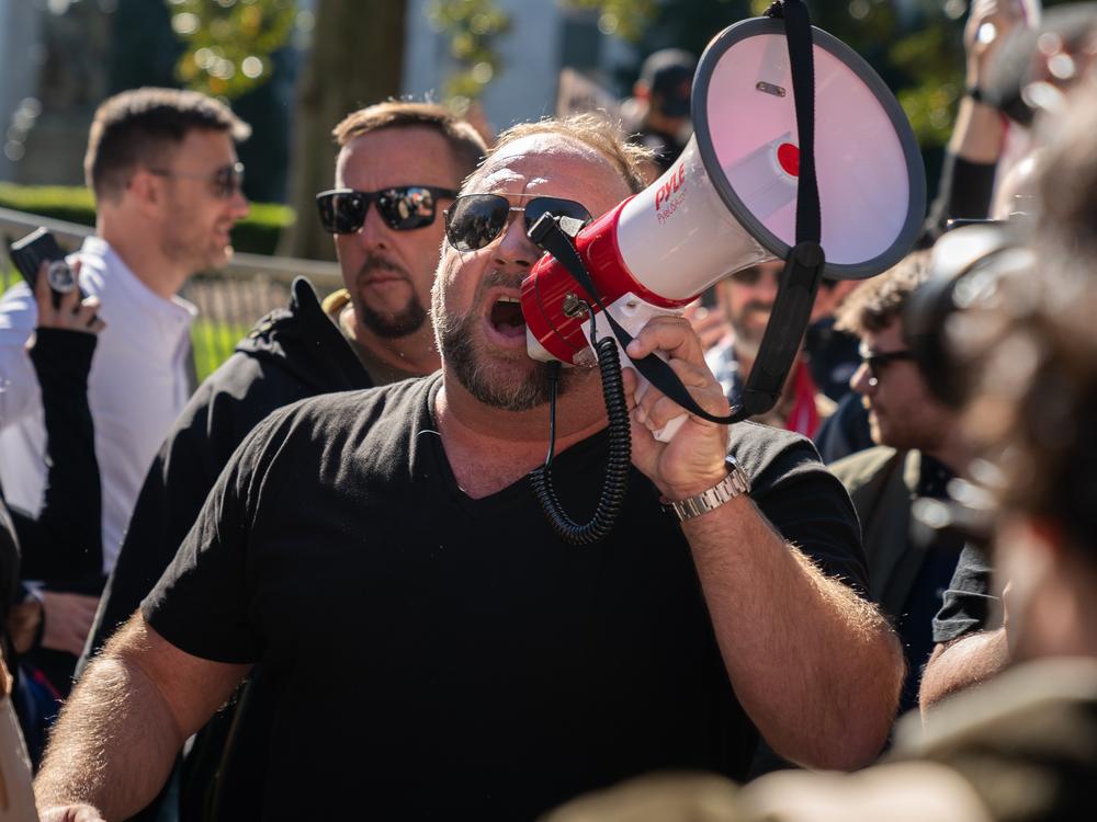 Conspiracy theorist and Infowars host Alex Jones owes some $1.5 billion in damages to Sandy Hook families for his lies that the 2012 school shooting never happened.