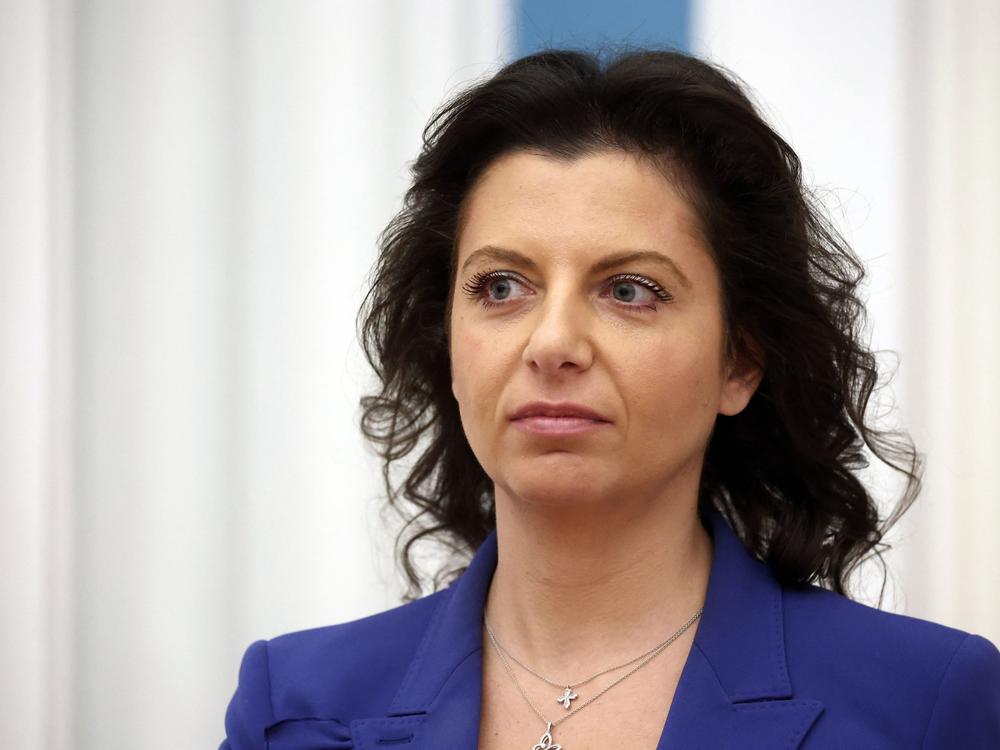 Margarita Simonyan, RT's editor-in-chief, in 2022.