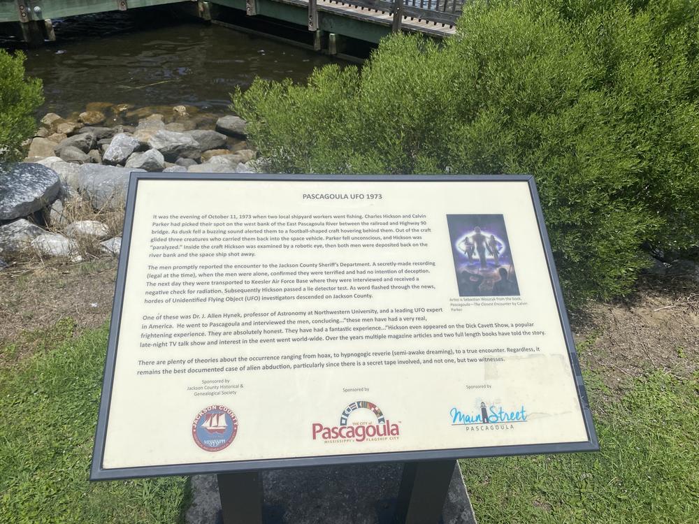  Pascagoula’s alien marker is now one of at least 15 that claim extraterrestrials have come to Earth.  
