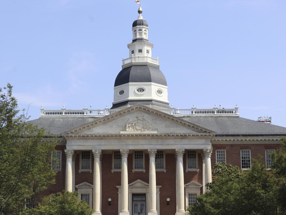 The Maryland State House on May 11, 2023, in Annapolis, MD.