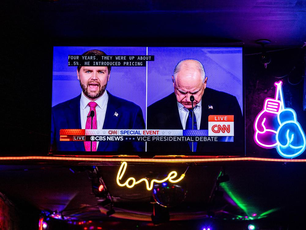Sen. JD Vance and Gov. Tim Walz spoke about school shootings in Tuesday night's debate.