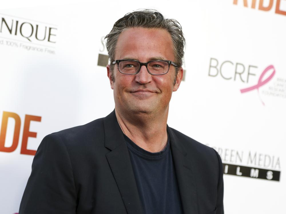 Matthew Perry appears at the premiere of <em>Ride </em>in Los Angeles on April 28, 2015.