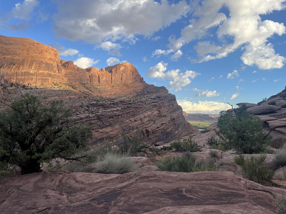 Moab, Utah is surrounded by federal public lands. 71% of the state of Utah is federally owned and controlled.