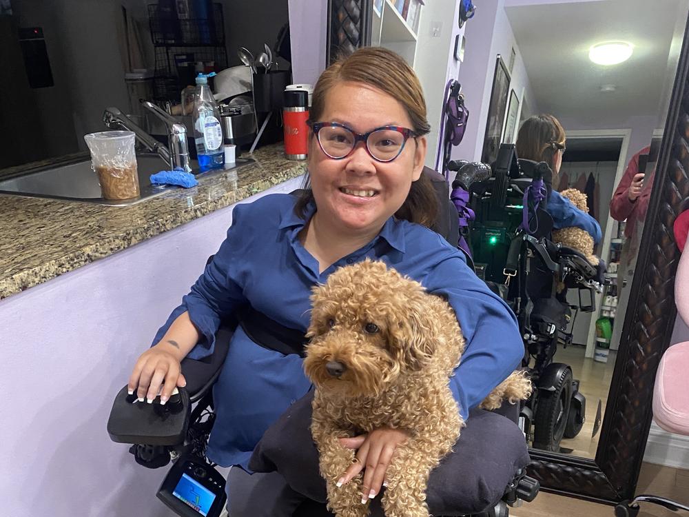 For Haly, SSI provides the medical care that allows her to build a career and live in her own apartment in Manhattan with her dog, Hershey.