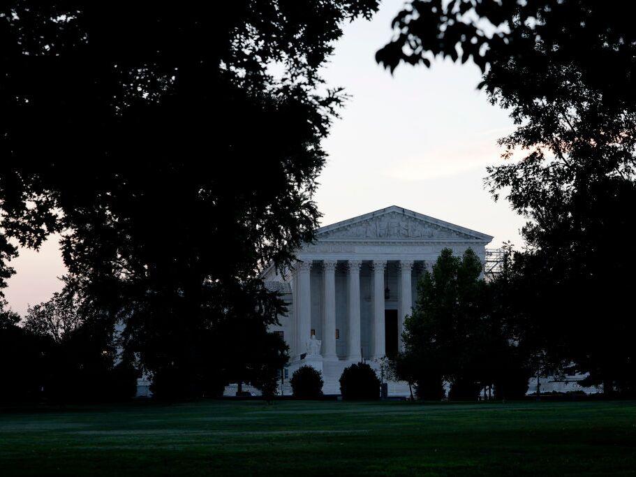 A view of the U.S. Supreme Court building