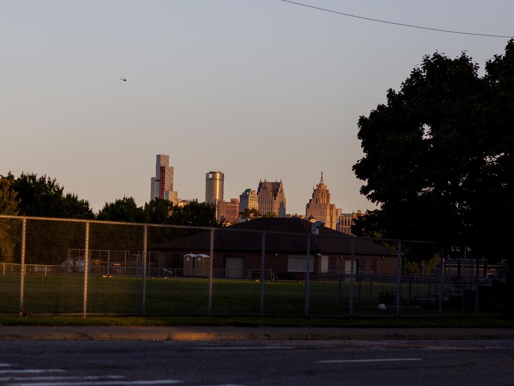 A view of downtown Detroit seen on Oct. 5, 2024.