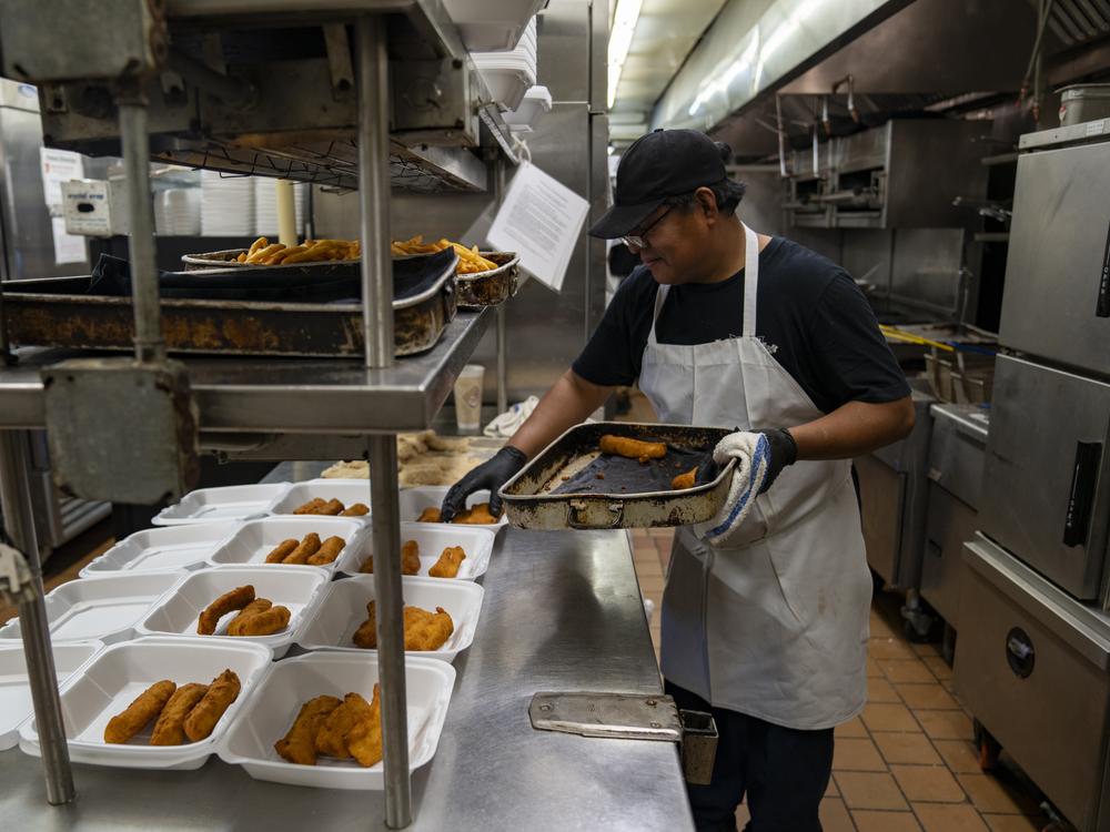 One of the staple meals at The Packing House is a Friday fish fry.