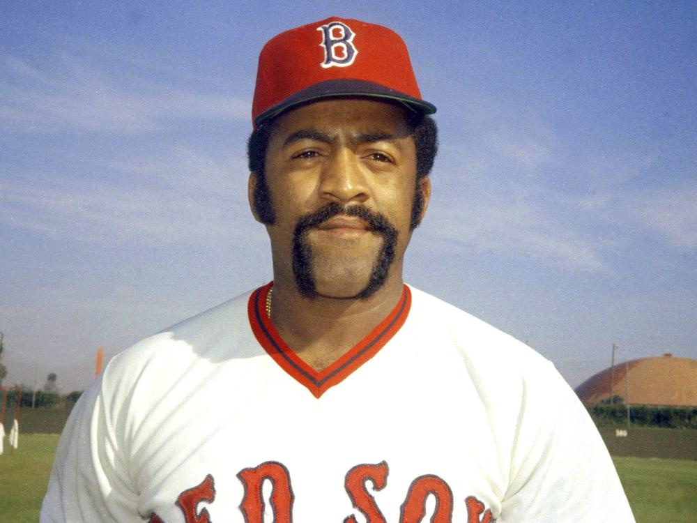 Boston Red Sox pitcher Luis Tiant is pictured in 1974.