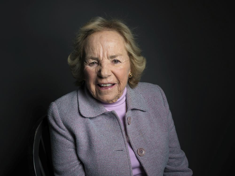 Ethel Kennedy poses for a portrait during the 2012 Sundance Film Festival on Jan. 22, 2012, in Park City, Utah. The Kennedy matriarch died Thursday at age 96.