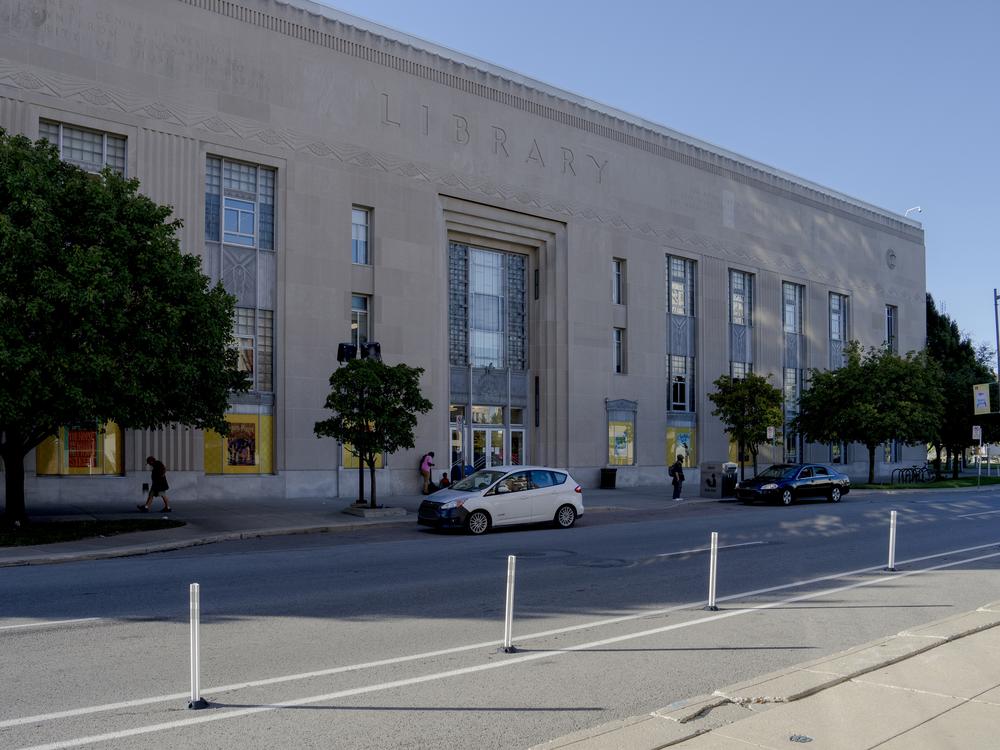 The Toledo Lucas County Public Library has been a landmark in downtown Toledo since 1940.