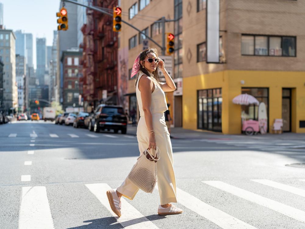 If you're worried about taking a fashion risk, take baby steps. Practice wearing garments you love (but are nervous about) to low-stakes locales, like the grocery store.