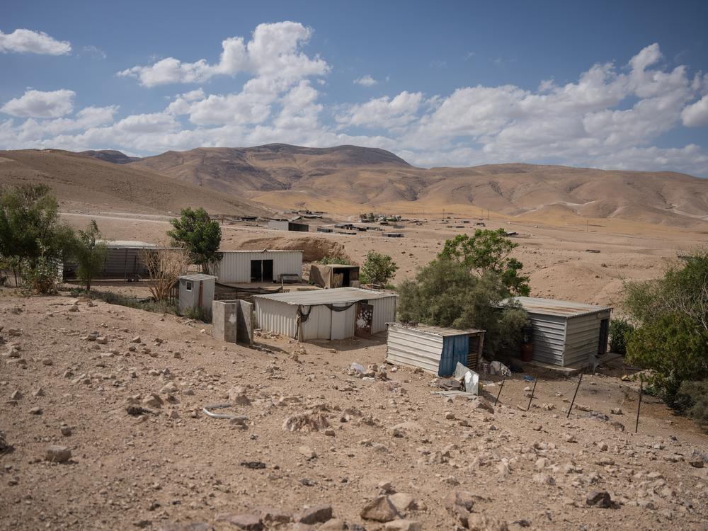 A view of the Mu’arrajat Bedouin community, Sept. 18.