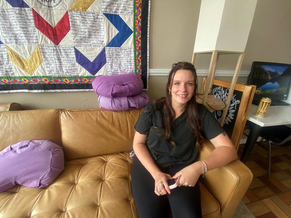 Kellyann Kaiser is a recovering opioid user who says she benefits from the new federal rules on methadone access.