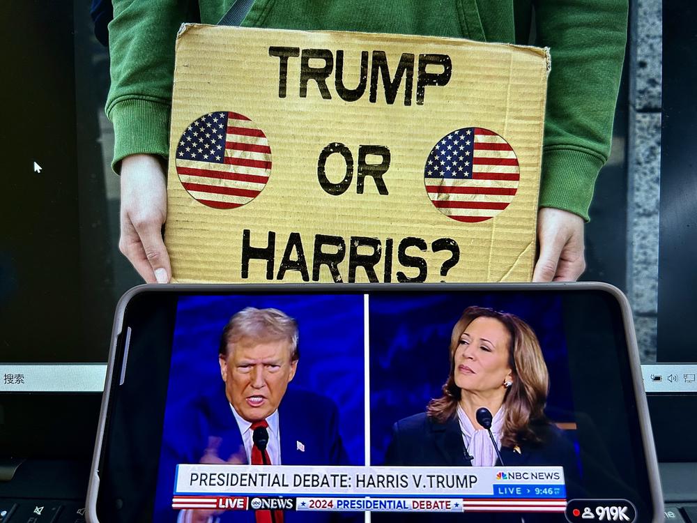 Both candidates have health care records, but Donald Trump does not talk about his often on the campaign trail.