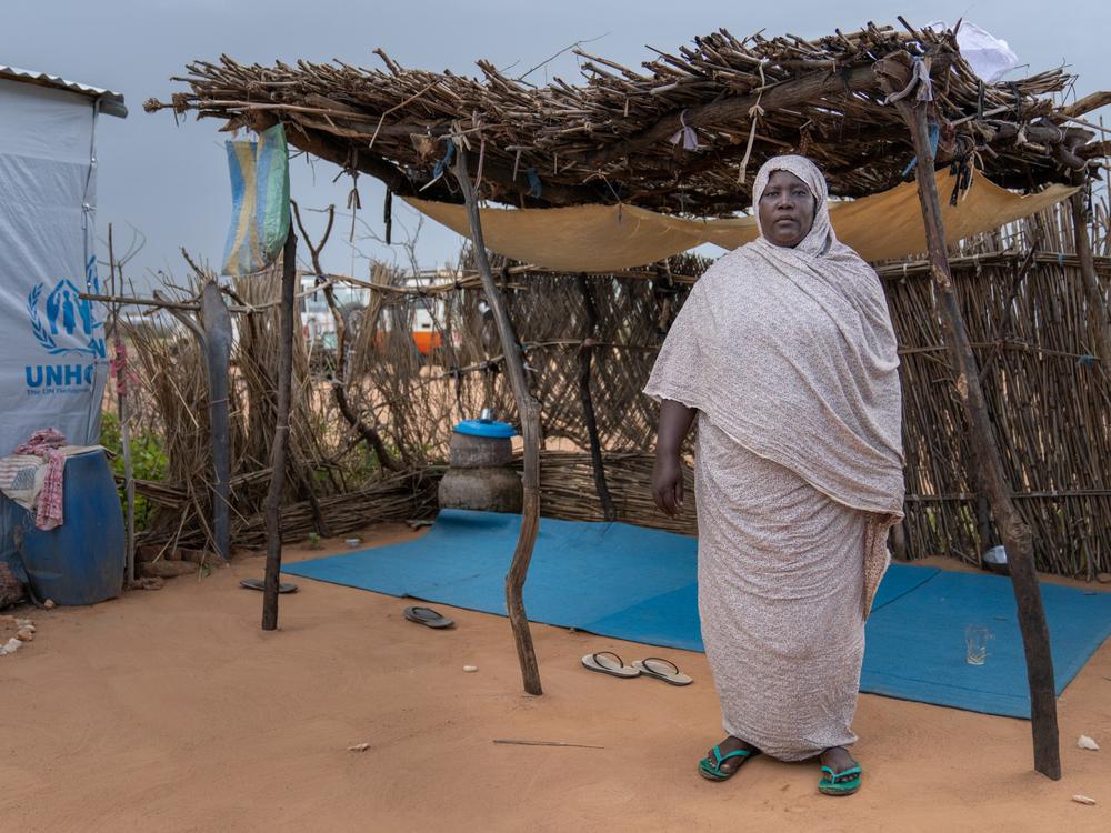 Zahra Isa Ali, 50, says she saw her husband killed in front of her by RSF soldiers. She asks: 