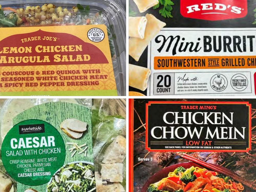 A sampling of some of the hundreds of ready-to-eat products affected by the BrucePac recall, according to the USDA.