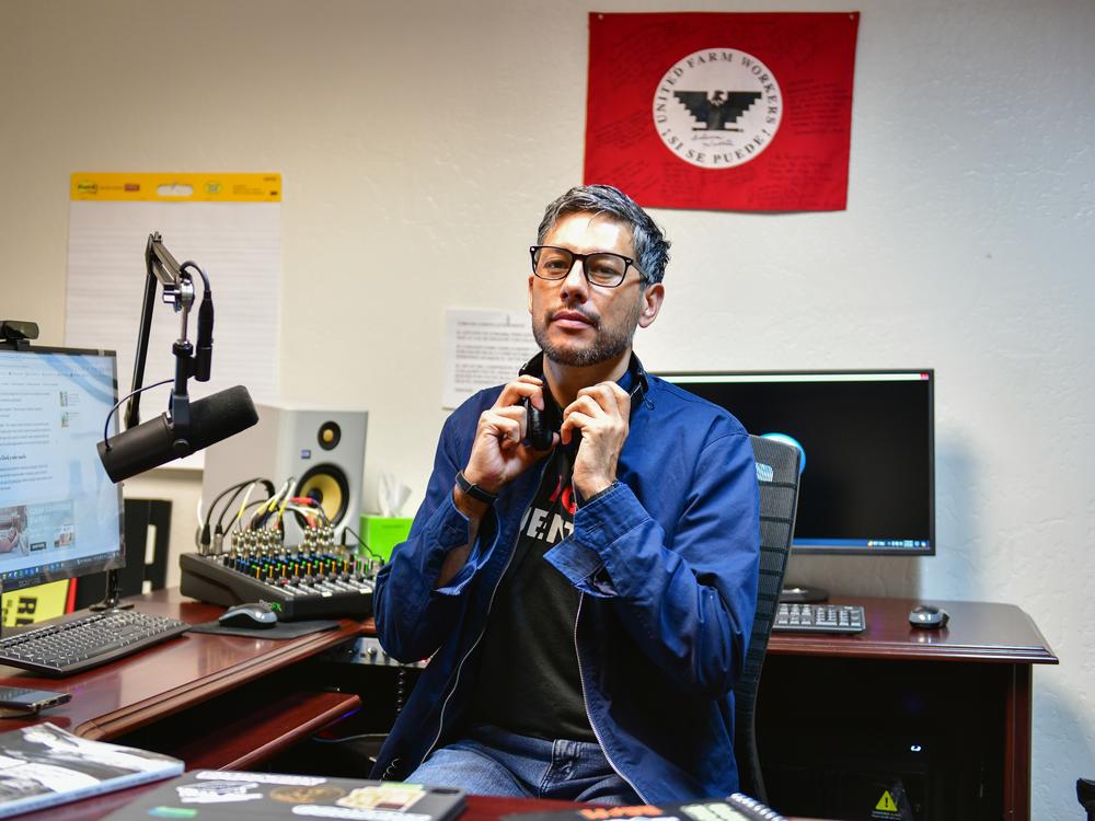 Osvaldo Franko says people can get stressed and angry about some of Donald Trump's rhetoric.